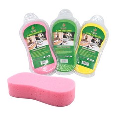 kimspp 차량 세차스폰지(색상랜덤) 세차스펀지 차량스폰지 다용도스폰지, 1개