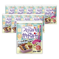 Nakamo 味噌沾醬 8包入, 10個, 160g