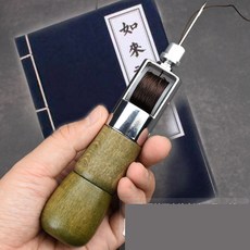 세트 송곳 공예 스티처 액세서리 가죽 도구 재봉 스풀 핸드 교체 키트, 1개