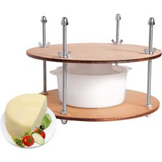 나무 치즈 프레스 직경 11.2 1개의 제조로 45온스 압력 최대 50파운드 무색