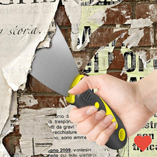 수작업공구 칼 바닥 스티커제거 래퍼 5cm 껌 떼는 도구, 1