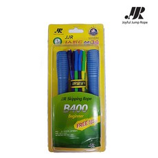 JJR 줄넘기 B400 스피드 슬림 구슬 줄넘기 다이어트, 블루, 1개
