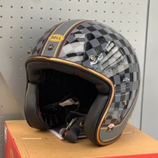 Riderment 實體店面 BELL CUSTOM 500 RSD 決勝時間 玻璃纖維 復古帽, 1個, XL