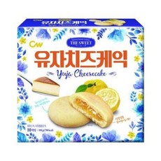 유자치즈케익 190g 10개입, 1개