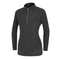 [이지바이] 여성 겨울 기모 플리스 집업 티셔츠 반집업 티