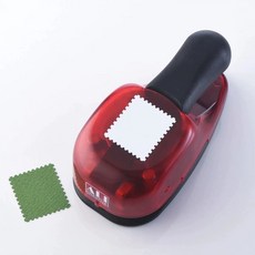 우표 펀치 모양 공예 절단 펀칭기 핸드메이드, 1개, C. 32x36mm