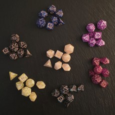 로커스라인 드라코닉 렐릭 용 문양 다면체 TRPG 주사위 세트, 04보이드워커