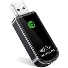 Apple 아이폰호환 iOS 10 이상 2015년 이후 출시 차량용 무선 CarPlay 어댑터 미니 에디션 순정 유선 CarPlay를 동글로 변환 플러그 앤 플레이 방식 GPS, 1