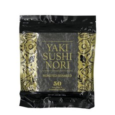 최고집 구운김밥김 (두꺼운 스시용 수출용) gold 50장 지퍼백(무조미), 1개, 단품