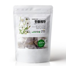 늘해찬 볶은 국산 민들레차 티백 민들레뿌리차 삼각티백 꽃차 대용량, 50개입, 1개
