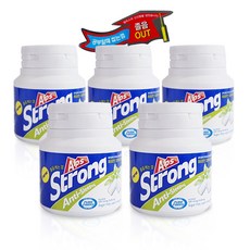 알프스 스트롱 무설탕 자일리톨 졸음껌, 5개, 54g