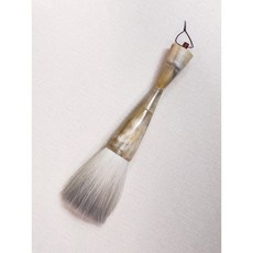 正大筆莊 5寸羊毫斗筆 春聯揮毫大斗筆 台灣純手工製作 白牛角羊毫加健毛筆, 1個