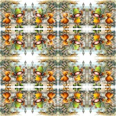 蝶谷巴特餐巾紙/藝術紙, 1個, 33x33 16小圖