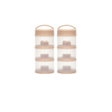 모윰 3단 분유케이스, 베이지, 8개