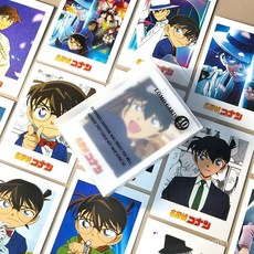 臺灣出貨 名偵探柯南LOMO卡 工藤新一 怪盜基德 小蘭 哀 週邊 自印 拍立得 照片卡, 1個, 慧創【名偵探柯南】5.8*7.8,【拍立得-LOMO卡40張】不要卡膜