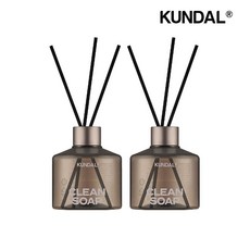 쿤달 퍼퓸 디퓨저 클린솝 200ml x2개, 2개
