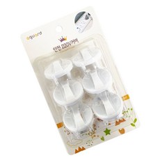 콘센트 안전 커버 6개 가정용 카바 가리개cu