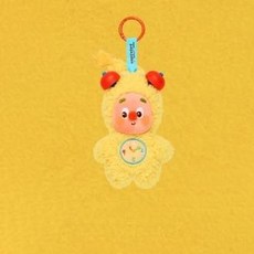 팝마트 작은별의 반짝이는 일상 시리즈 인형 키링, 일어나 잠꾸러기, 1개