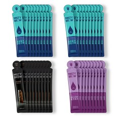 미스티브루 스틱4종 콜드브루 액상스틱 더치커피 커피원액(25ml x 40개입), 1세트, 40개입