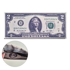 골프용 내기지갑 지폐지갑 100달러 2달러 신사임당 옵션선택, 1개