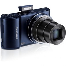 삼성 WB250F 14.2MP CMOS 스마트 WiFi 디지털 카메라 (18배 광학 줌 3.0인치 터치스크린 LCD 1080p HD 동영상 촬영) (코발트 블랙) (리퍼비시