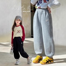 女童春裝褲子 春秋新款兒童運動衛褲修身束腳長褲