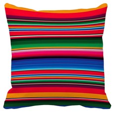 스마트폰 악세서리 프리미엄 아이폰 케이스 갤럭시 Decorbox 멕시코 세라피 스트라이프 프린트 45.7x45.7cm18x18인치 장식용 쿠션 커버 남서부 보헤미안 밴돌리에, 스마트폰 악세서리 프리미엄 아이폰 케이스 갤럭시 Dec