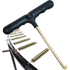 트램폴린 스프링 끌어당기기 도구 후크 풀러, 1PCS