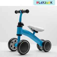 스누피 밸런스바이크 아기자전거 세발자전거, 블루, 1개