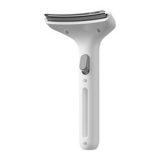 寵物毛髮打薄神器去浮毛弧形刀頭貓咪開結梳一鍵推毛打毛刀防打結, 1個, 弧形梳【白色】:見圖