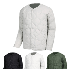 웰론 히트 노카라 누빔 깔깔이 퀄팅 재킷 S-3XL 겨울아우터 단체복 행사 기업