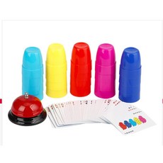 KesB 보드게임 스피드 컵쌓기 1394 집중력 가족 키즈 놀이 순발력 발달, 랜덤발송, 1개