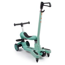 SIMPLITY 아동용 2in1 킥보드 + 부모핸들 세트, 심플리티 2in1 딥그린+부모핸들, 1개