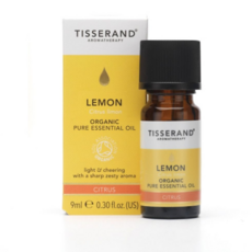 Tisserand 檸檬精油 9mL 英國進口 清新香氣, 1個, 9g