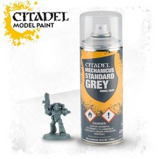 Citadel 噴罐: Mechanicus Standard Grey - 機械神教標準灰 模型漆, 1個