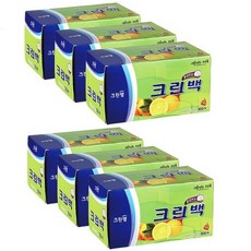 크린랲 뽑아쓰는 크린백 미니 17 x 25 cm, 미니(XS), 300개입, 6개