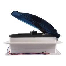 캠핑카 카라반 천장형 환풍기 자동차 환기팬 저소음 양방향 12V, 12V 340x340 속도 조절, 1개, 12V 수동 속도 조절 불가