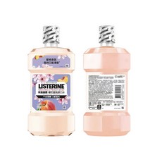 李施德霖 櫻花蜜桃漱口水 不含酒精, 1個, 500ml