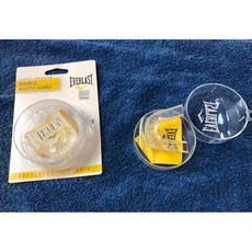 Everlast 雙層護齒 拳擊/散打/搏擊/籃球/跆拳道 運動牙套, 1個