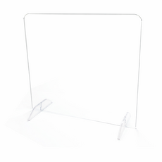 아크릴 가림막 투명 아크릴 칸막이 렉산3T막힘 일자형 가림판 식탁 책상 테이블 유치원, 1200mm, 600mm