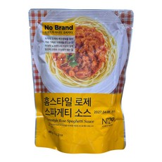 노브랜드 홈스타일 로제스파게티소스 400g, 1개