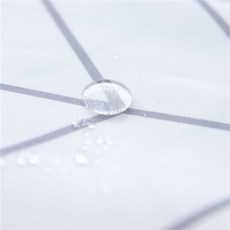 韻揚 日系 加厚 防水 浴簾, 日系白斜紋160克, 1套