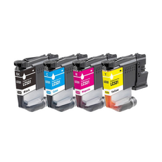 Brother LC531/LC531XL 相容墨水匣, 黃色(高容量), 1個