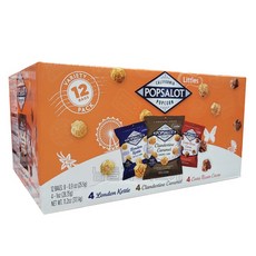 코스트코 캘리포니아 팝살롯 팝콘 버라이어티팩 12봉 / 초콜릿 카라멜 오리지널 영화 미국
