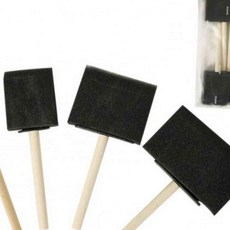 코텍 스펀지 페인트붓4종 T6655 스펀지붓 유성페인팅붓