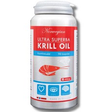 Isbjorn挪威北極熊保健專家 挪威純磷蝦油膠囊, 1個, 90顆