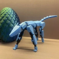 행운의 인형 13 인형 여러 스타일링 조합 로봇 모델 저렴한 휴일 선물 멋진 로봇 인형 데스크탑 장식, 26 Dummy Blue