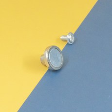LED 모듈 기판 자석 나사 고정 원형 네오디움 볼트, 1SET