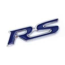 쉐보레 RS 스티커 엠블럼 뱃지 (트레일블레이저 트랙스크로스오버), 블루