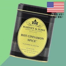하니 앤 선스 홍차 핫 시나몬 스파이스 4온스 112g Harney Sons Black Tea Hot Cinnamon Spice 4oz, 1
